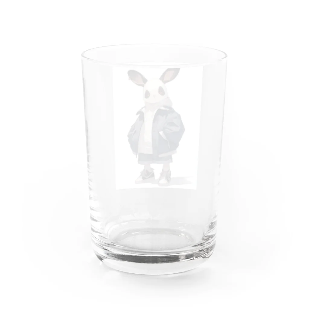 AQUAMETAVERSEのうさぎ君 BeeBee 1786 Water Glass :back