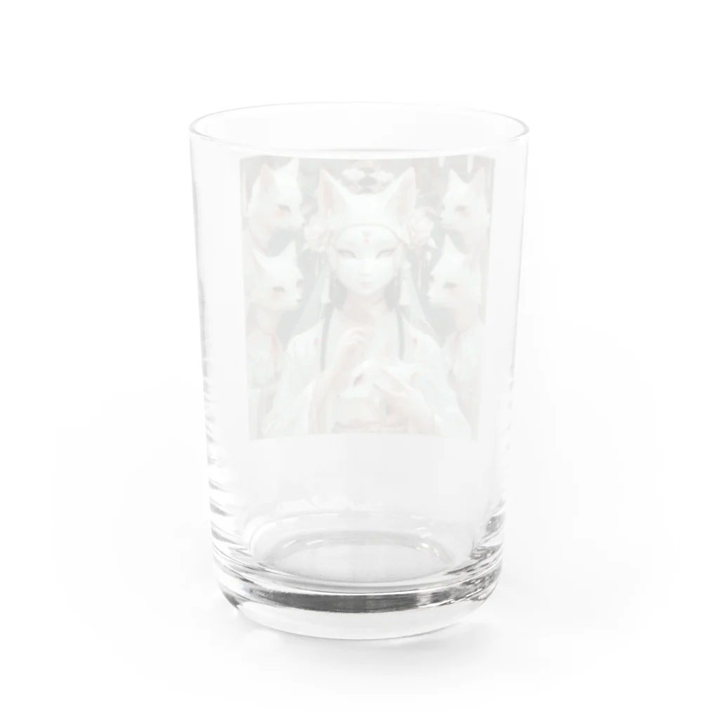 AQUAMETAVERSEの狐の嫁入り　なでしこ1478 Water Glass :back