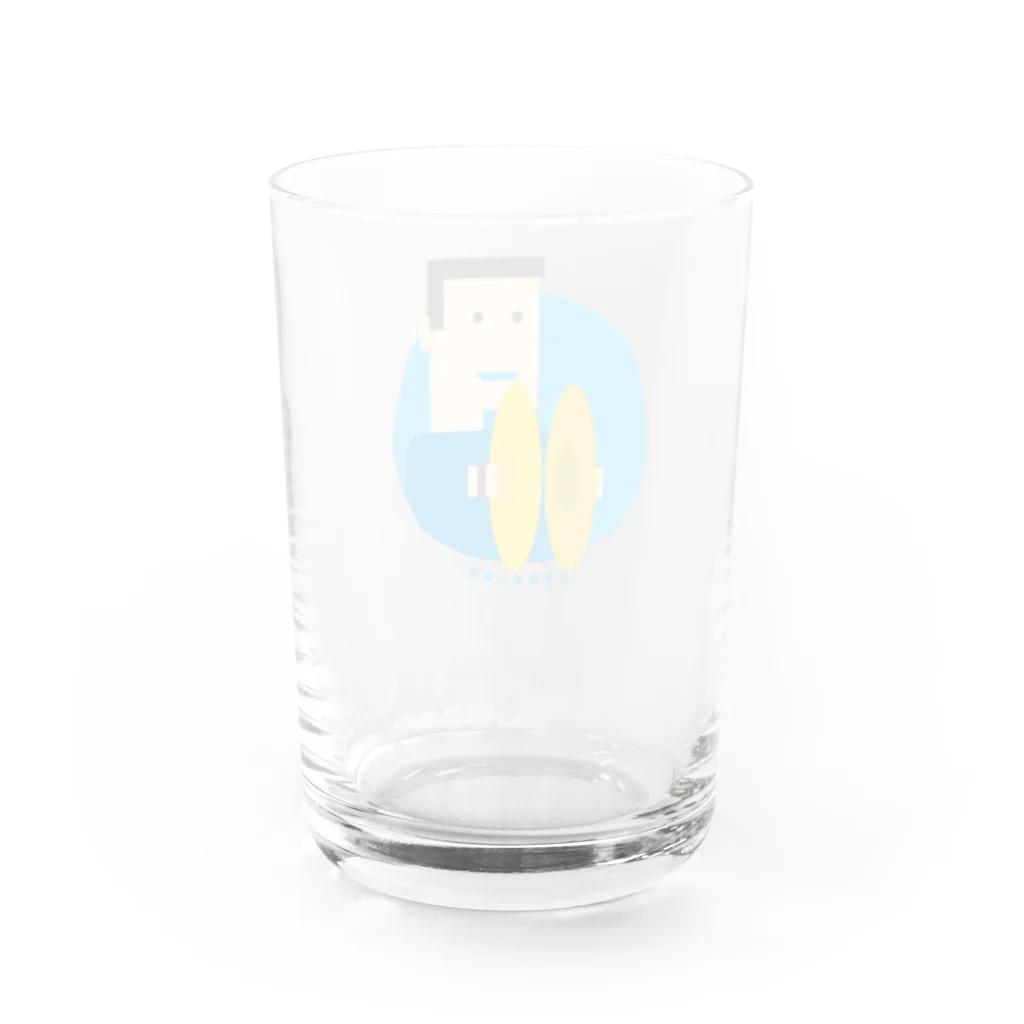 いまさしの意識低いシンバル叩き Water Glass :back