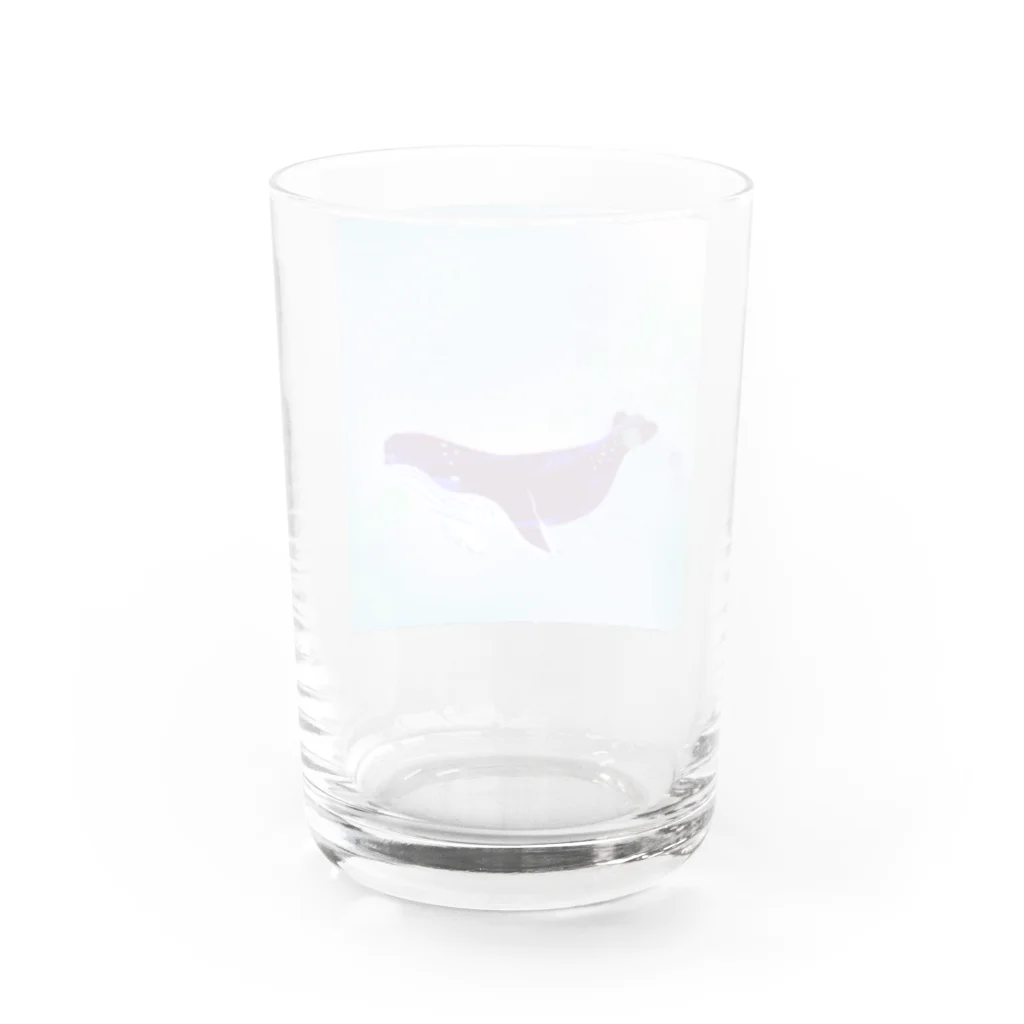 shiguchiitoのくじら Water Glass :back