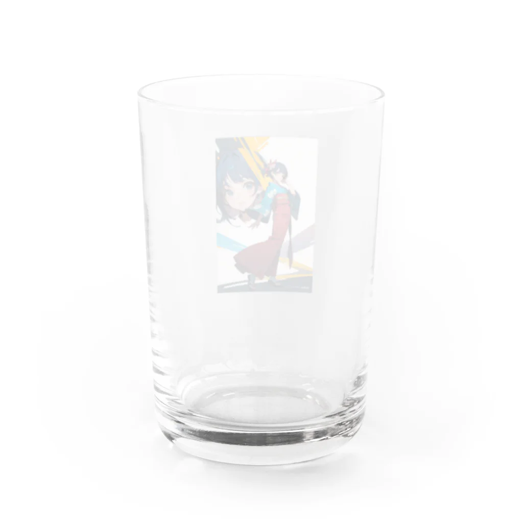 限界オタクの新境地の西条渚【和服ver】 Water Glass :back