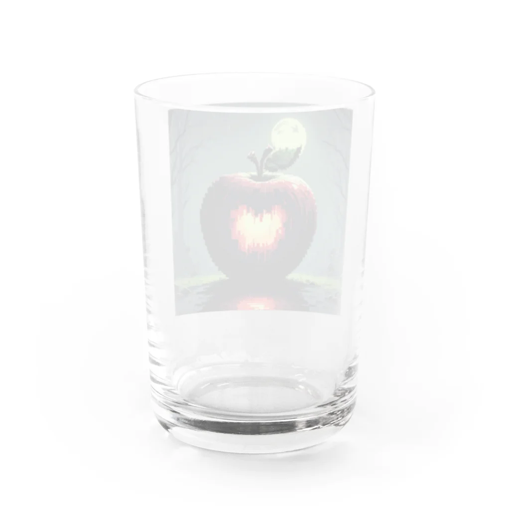 KazzunのThis is a Apple　3 Water Glass :back