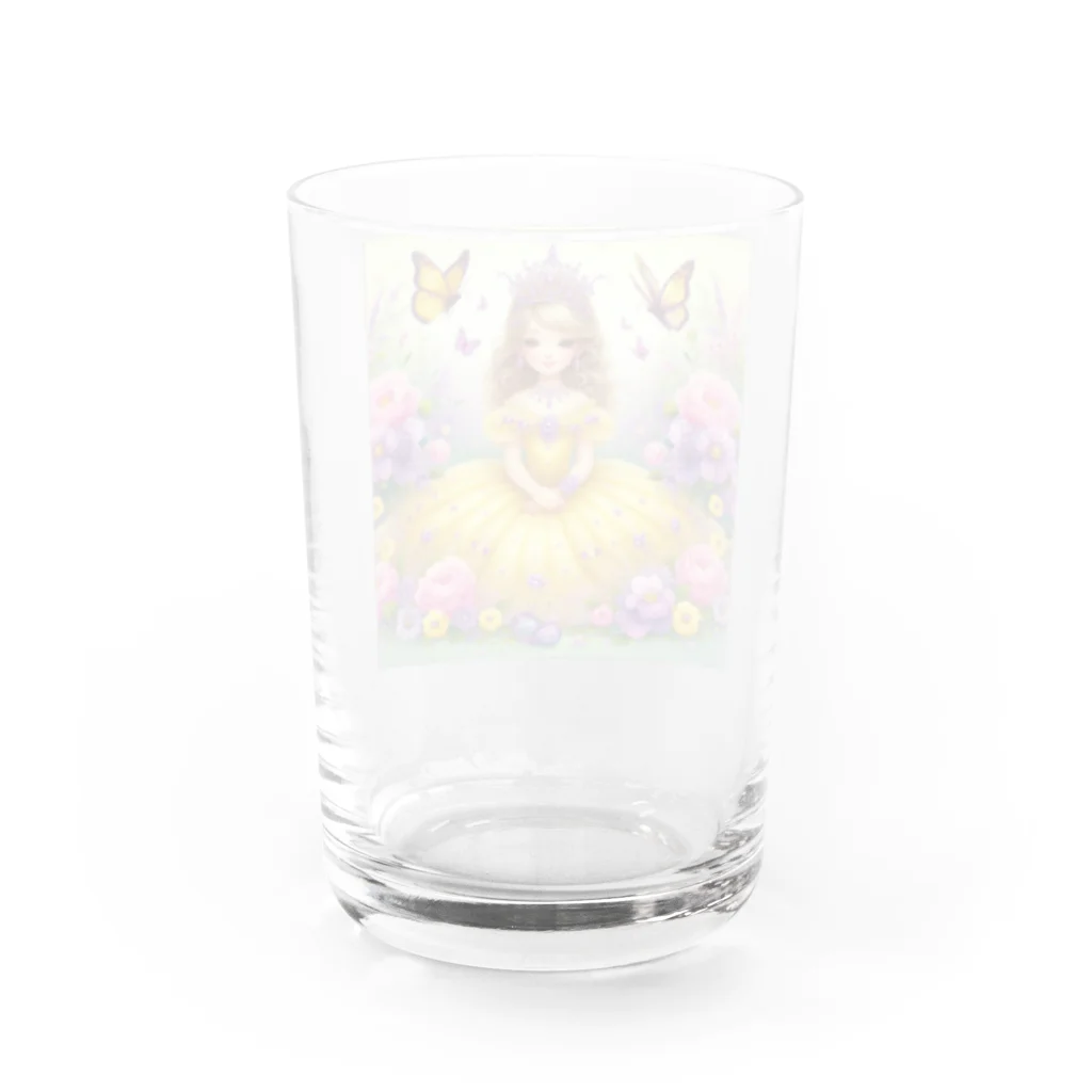 パープルルームの魔法使い姫 Water Glass :back