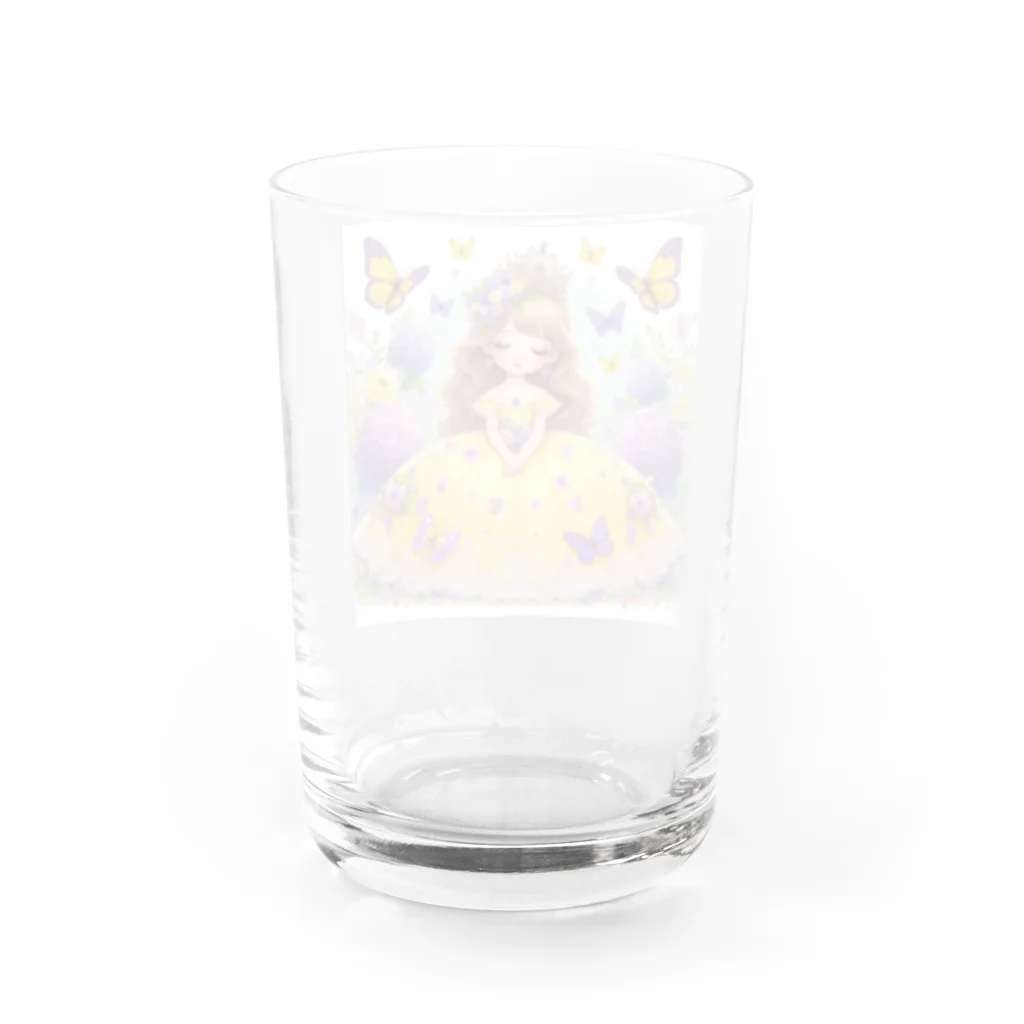 パープルルームの夢見心地の姫🌟 Water Glass :back