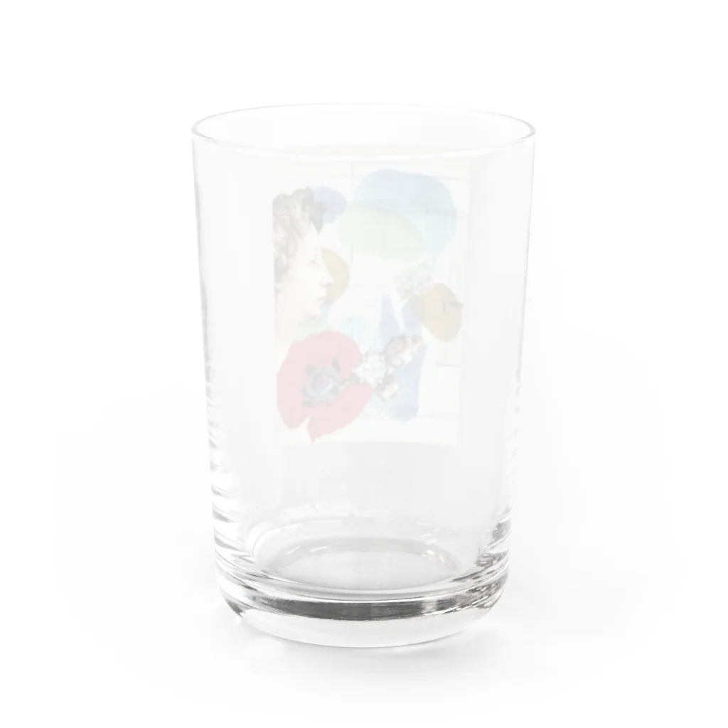 kubo art  shopのwish you were here Water Glass :back