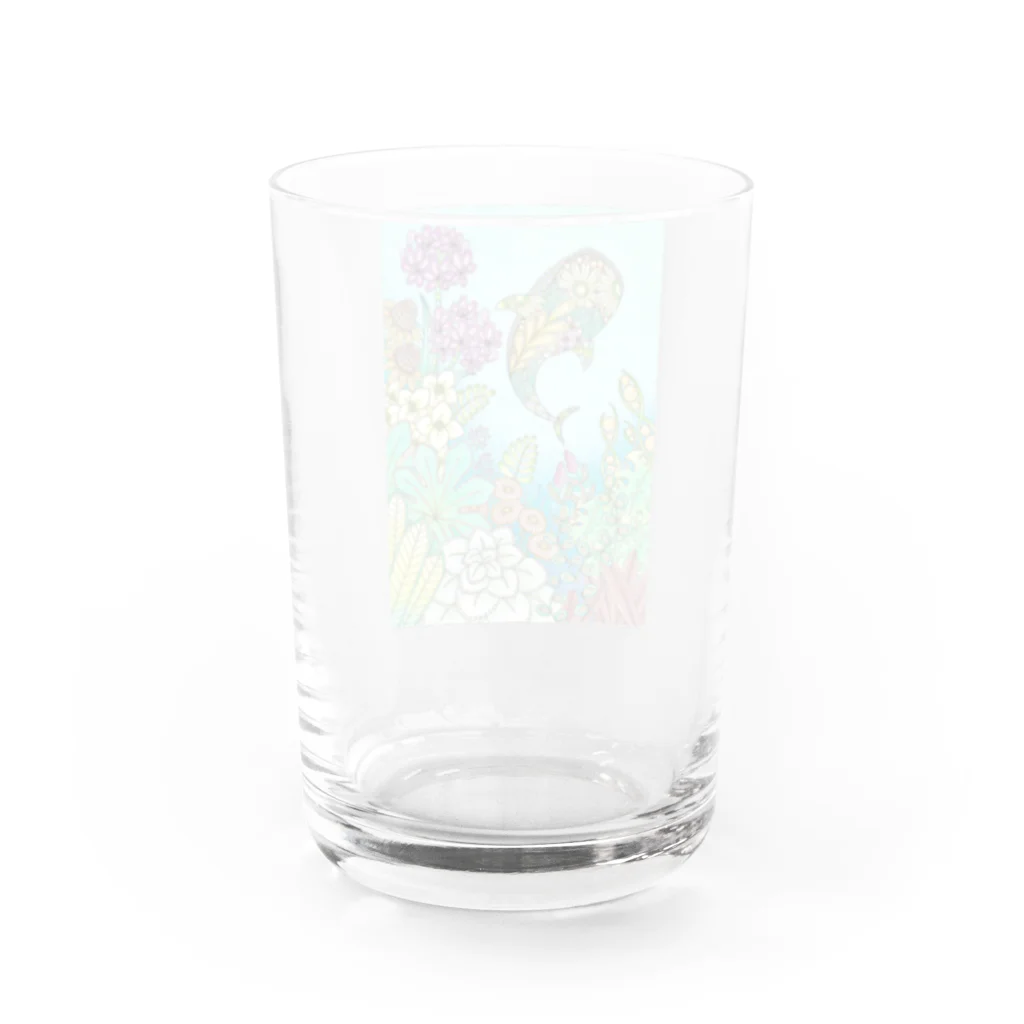 とうきちの海 Water Glass :back