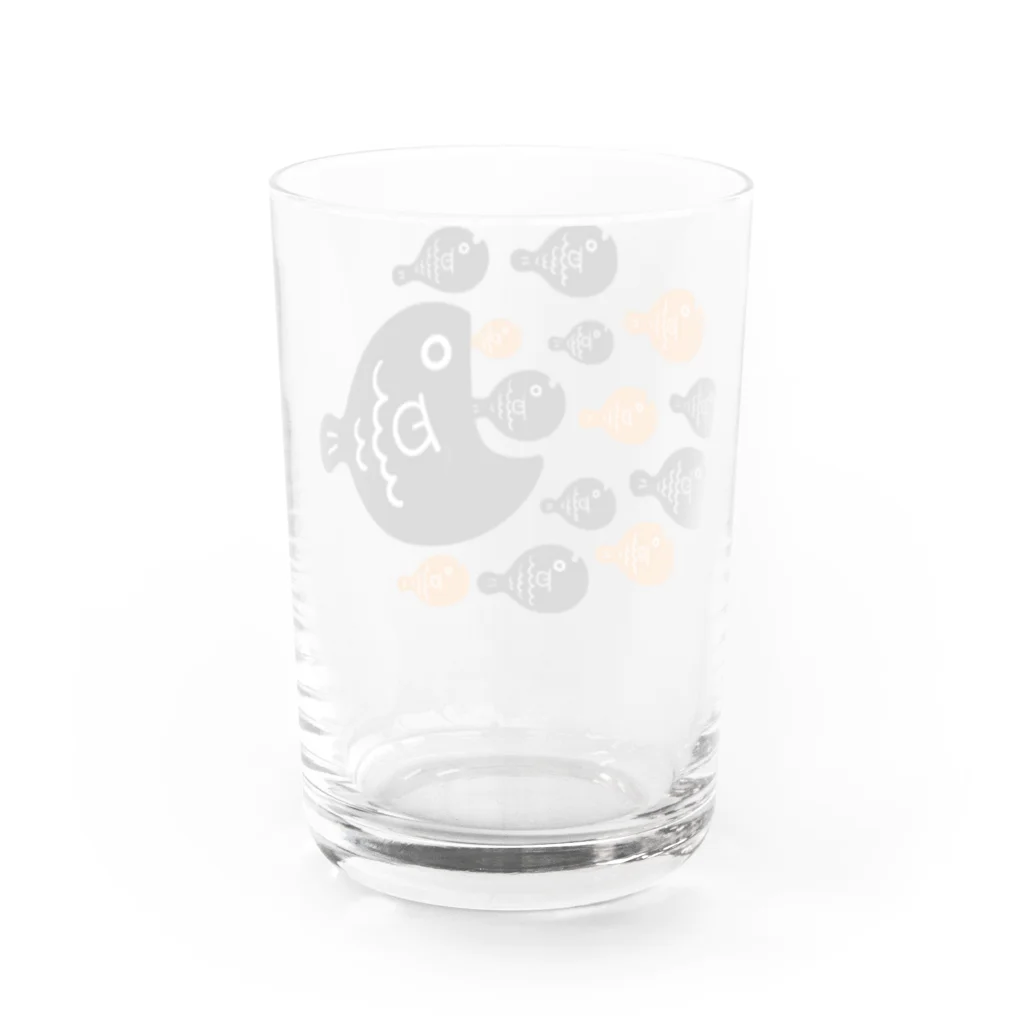 mincruのお魚さんは大家族 Water Glass :back