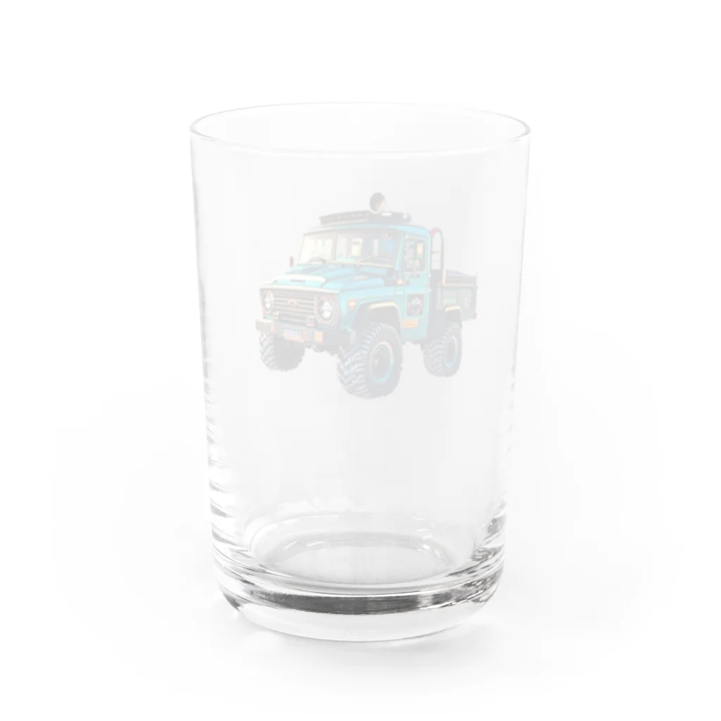 SOA  Designのモンスターカー Water Glass :back