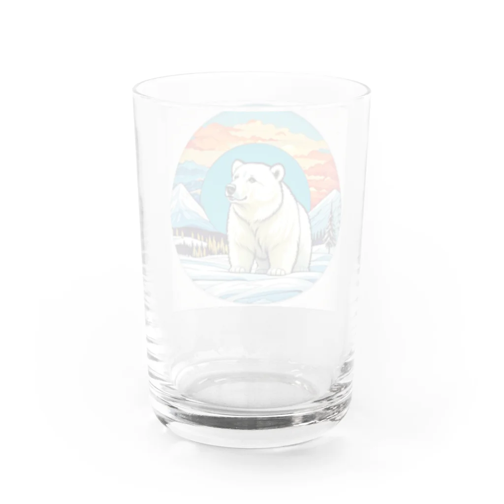 SOA  Designのシロクマ Water Glass :back