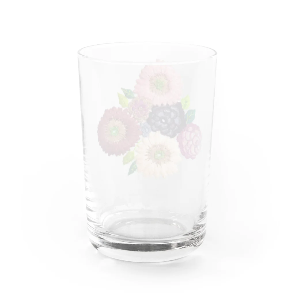 AROMA心美堂🌿雑貨店のはなうた Water Glass :back