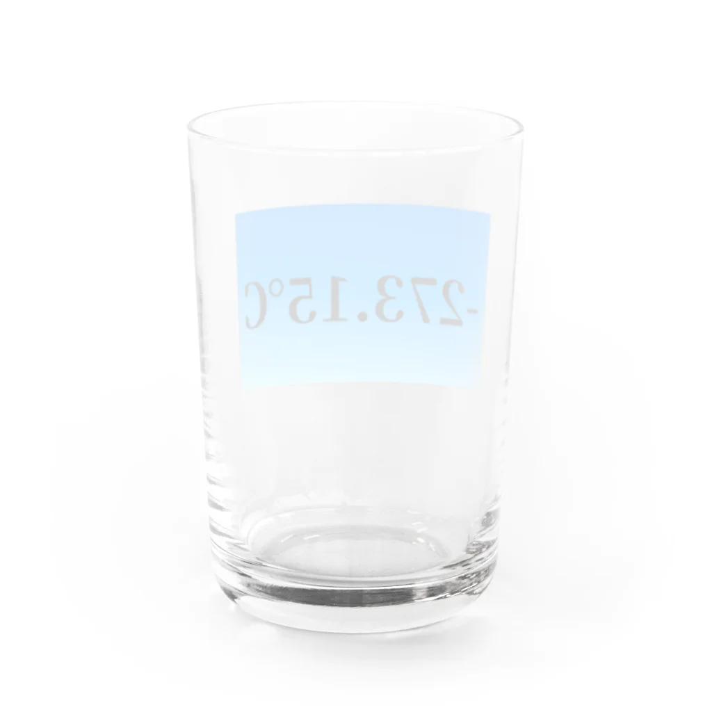 ヲシラリカの絶対零度 Water Glass :back