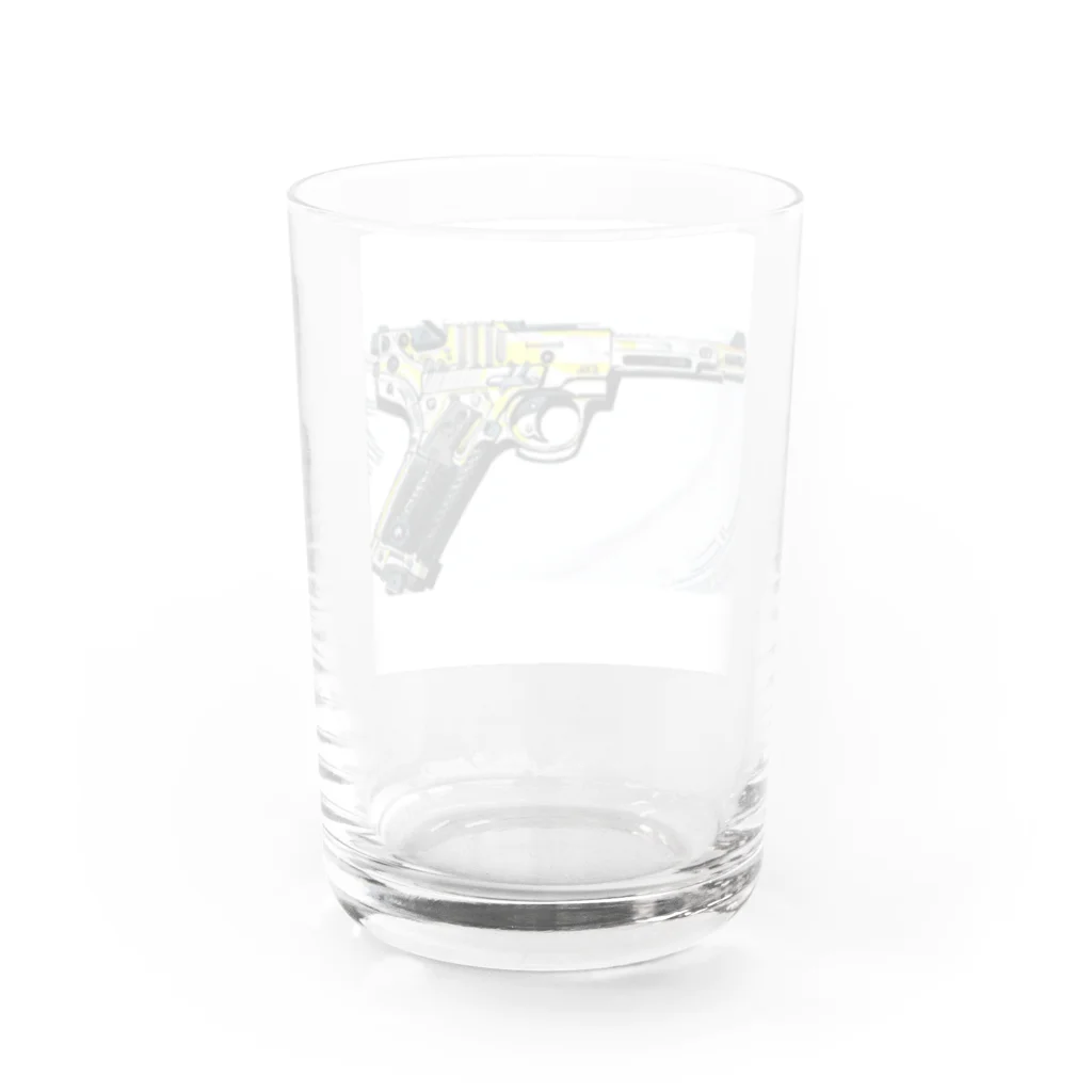 Fifty-twoのgun4 Water Glass :back