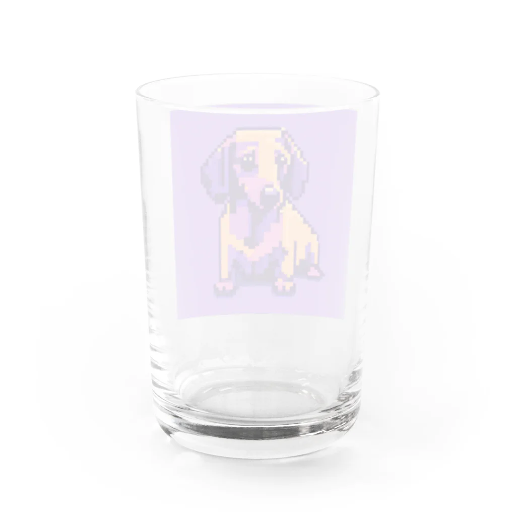 winwin6126の癒しダックス！ Water Glass :back