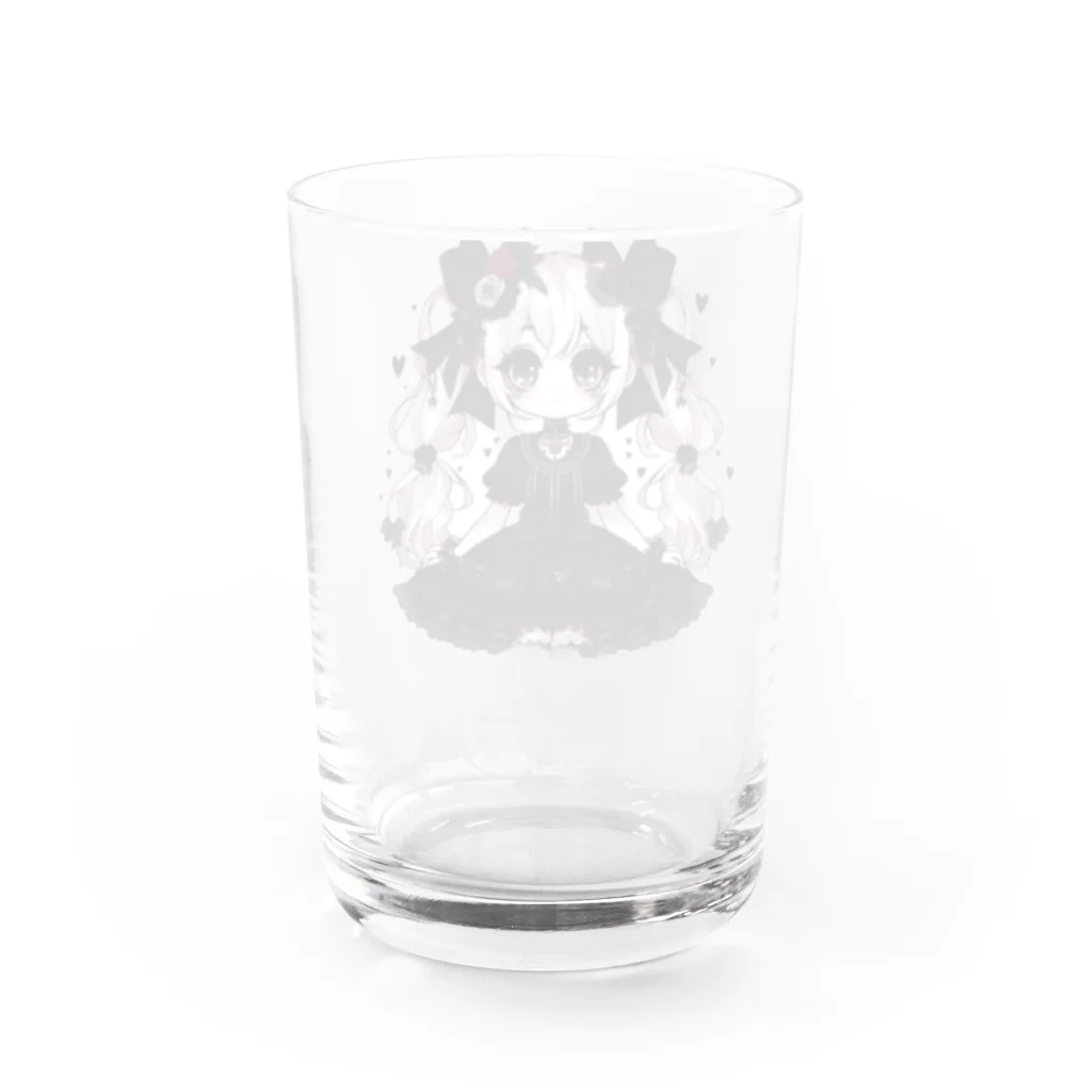 悪魔キャンディの「黒の幻想」 Water Glass :back