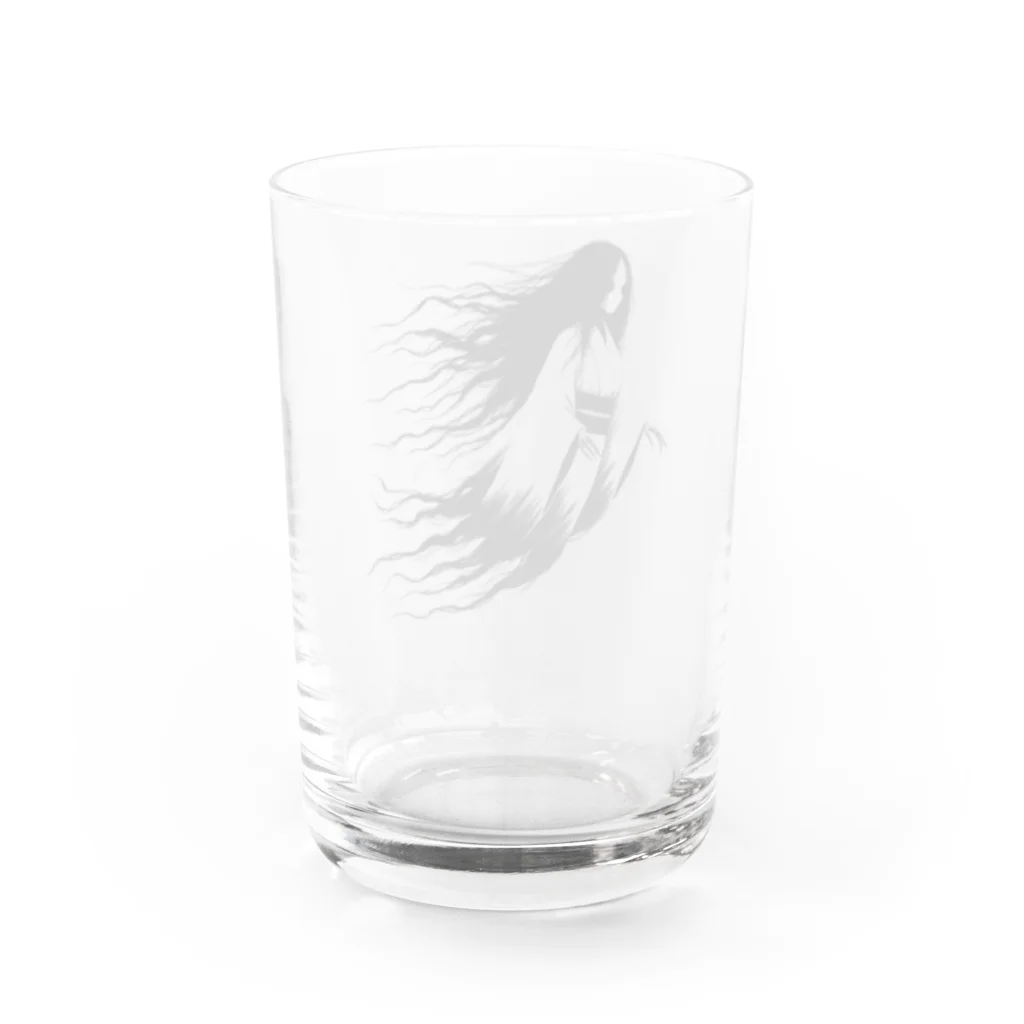 DAIKOKUTEN_MAMEKOのおばけ Water Glass :back