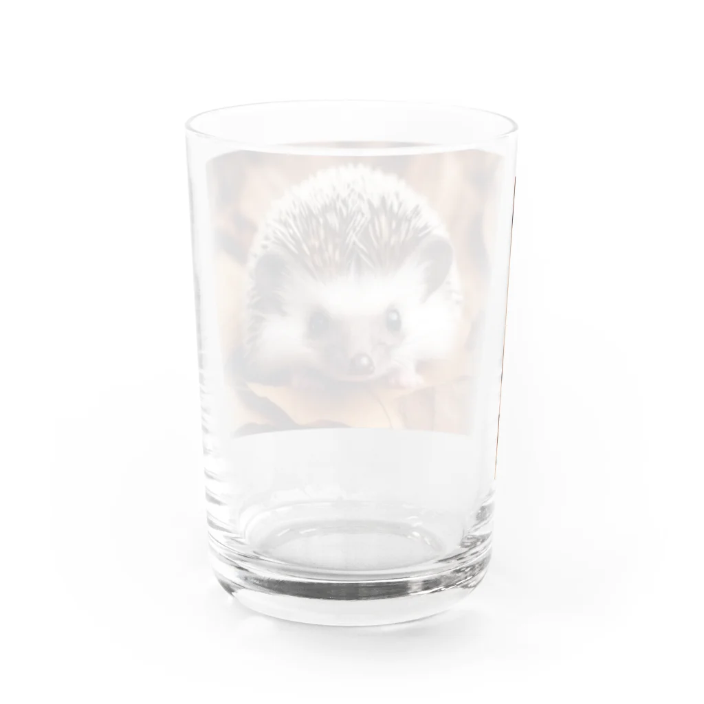 animalsのハリネズミPart2 Water Glass :back