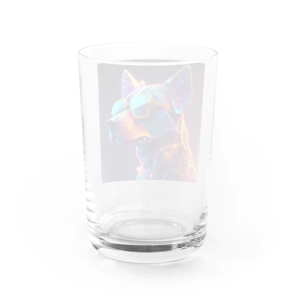 kenny777のサイケイヌ Water Glass :back