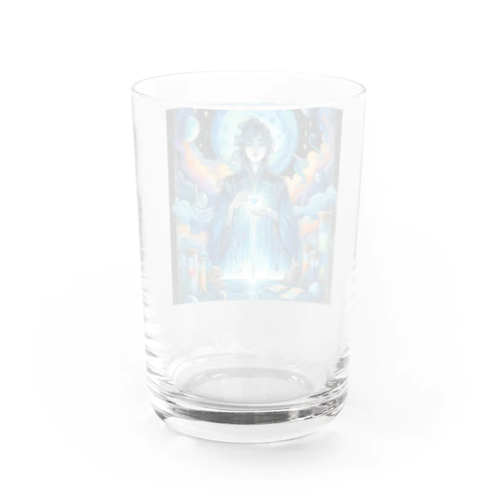 賽の“節制” Water Glass :back