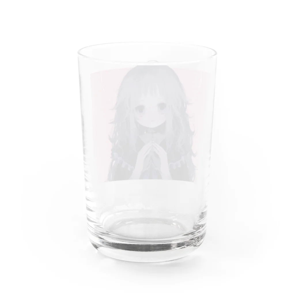 心屋の博愛ちゃん Water Glass :back