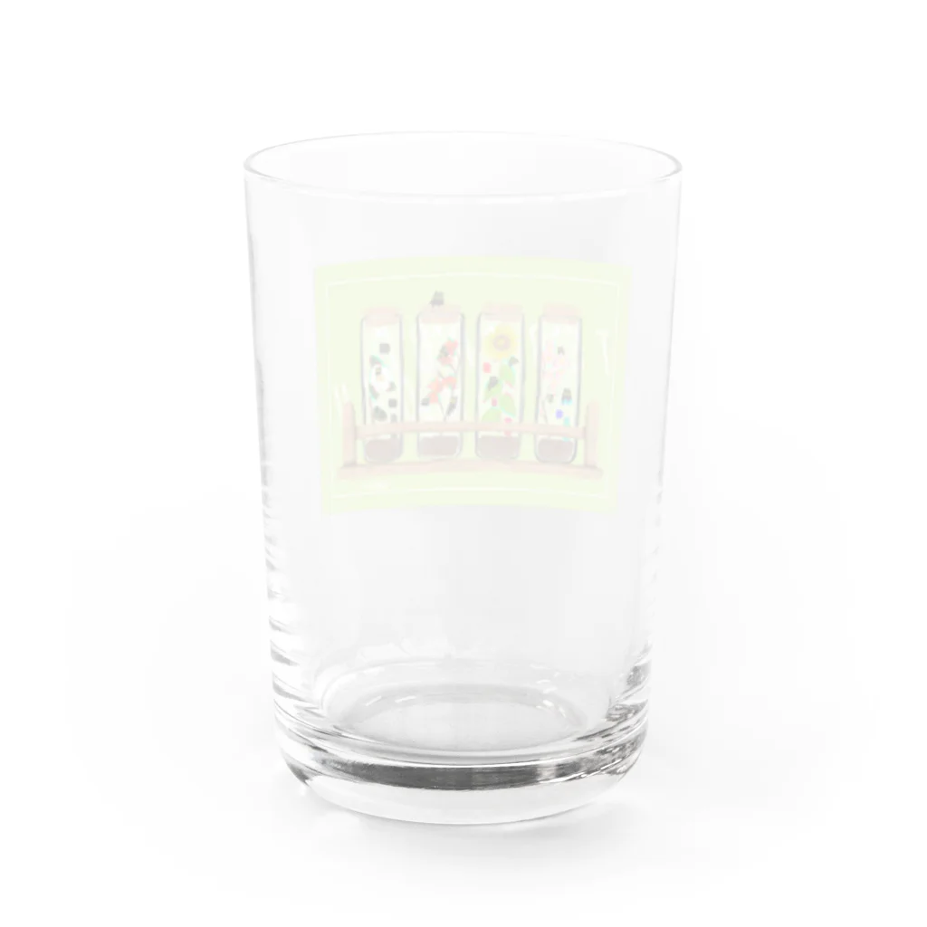 Arumofuのテラリモフ（試験管） Water Glass :back