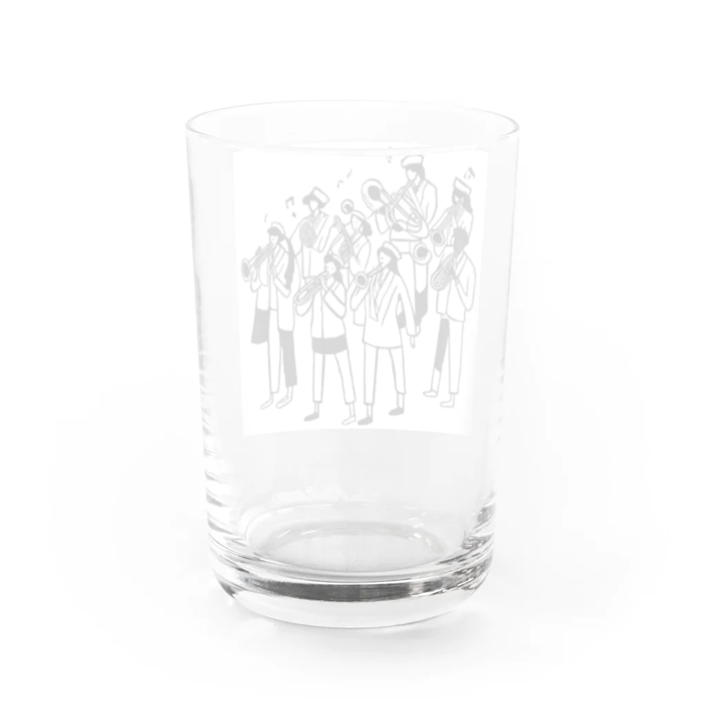 yamabの吹奏楽部 Water Glass :back