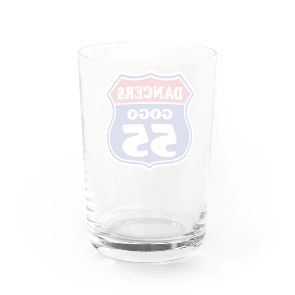 POWERSのGoGo Dancers Water Glass :back