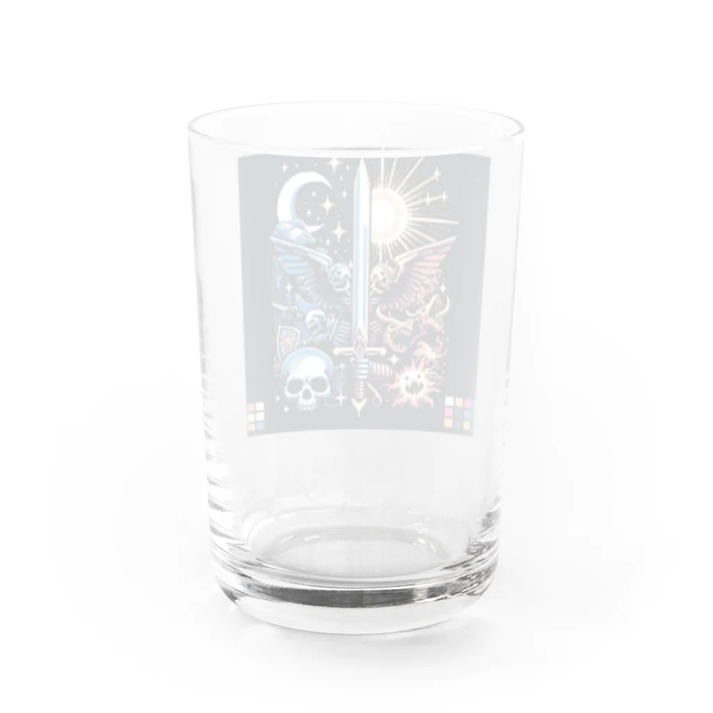 ドット屋のドット絵ダークファンタジー Water Glass :back