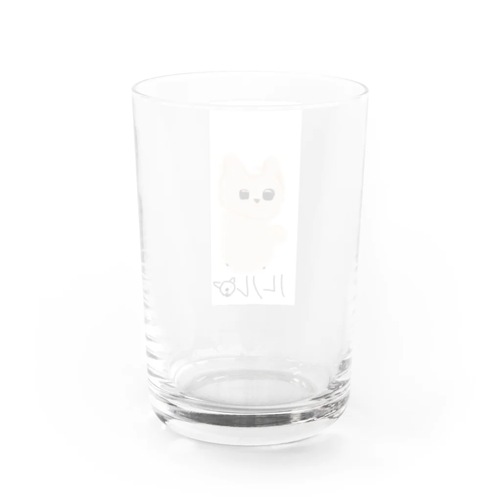 renayan0609の昨日見た犬 Water Glass :back