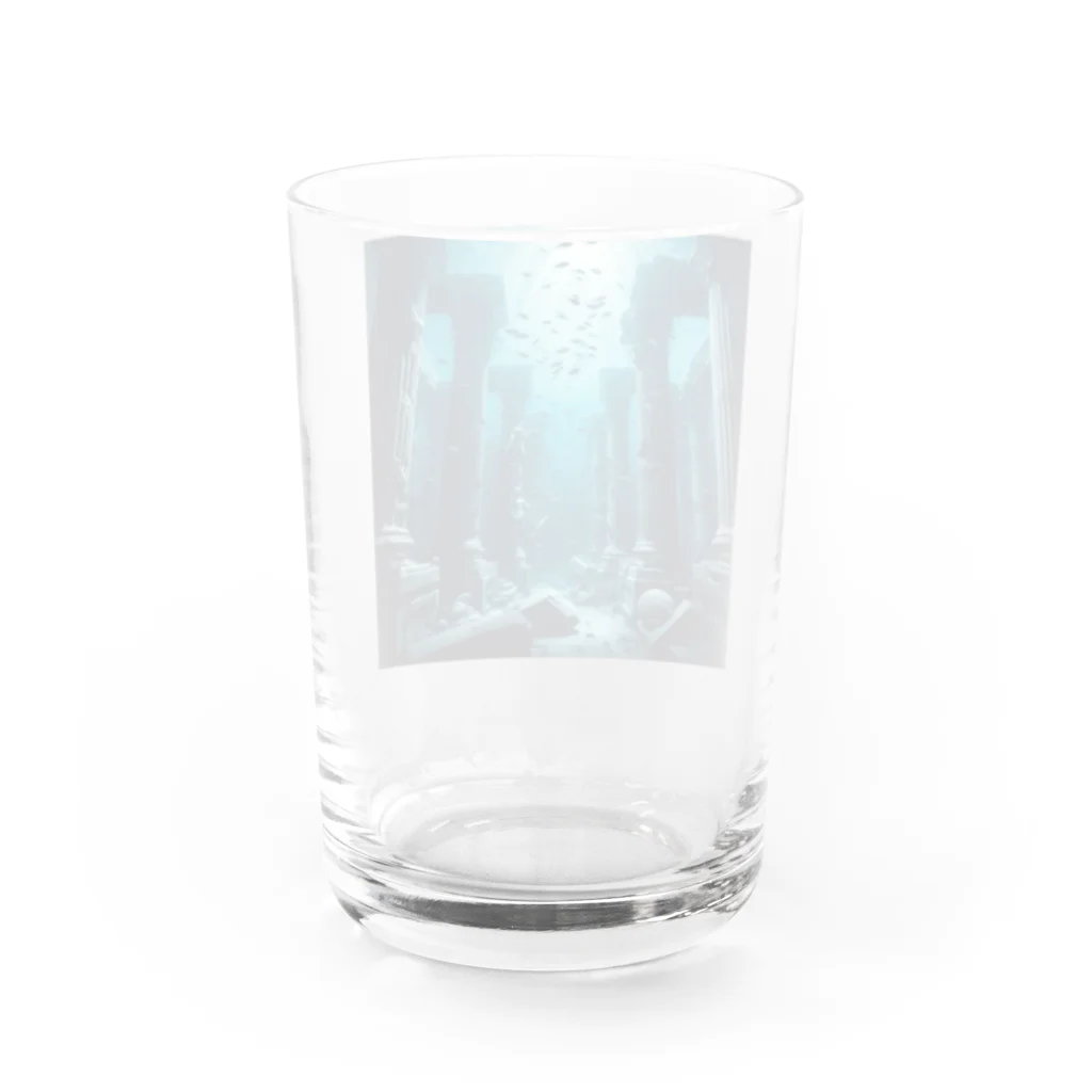 T-Tの海底都市 Water Glass :back