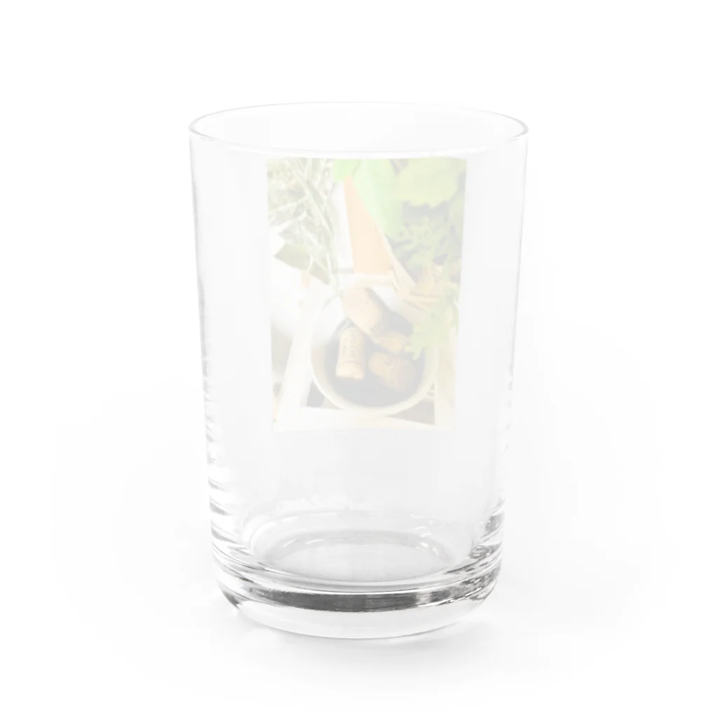 Mizuki・ASIA CATのコルク集め Water Glass :back