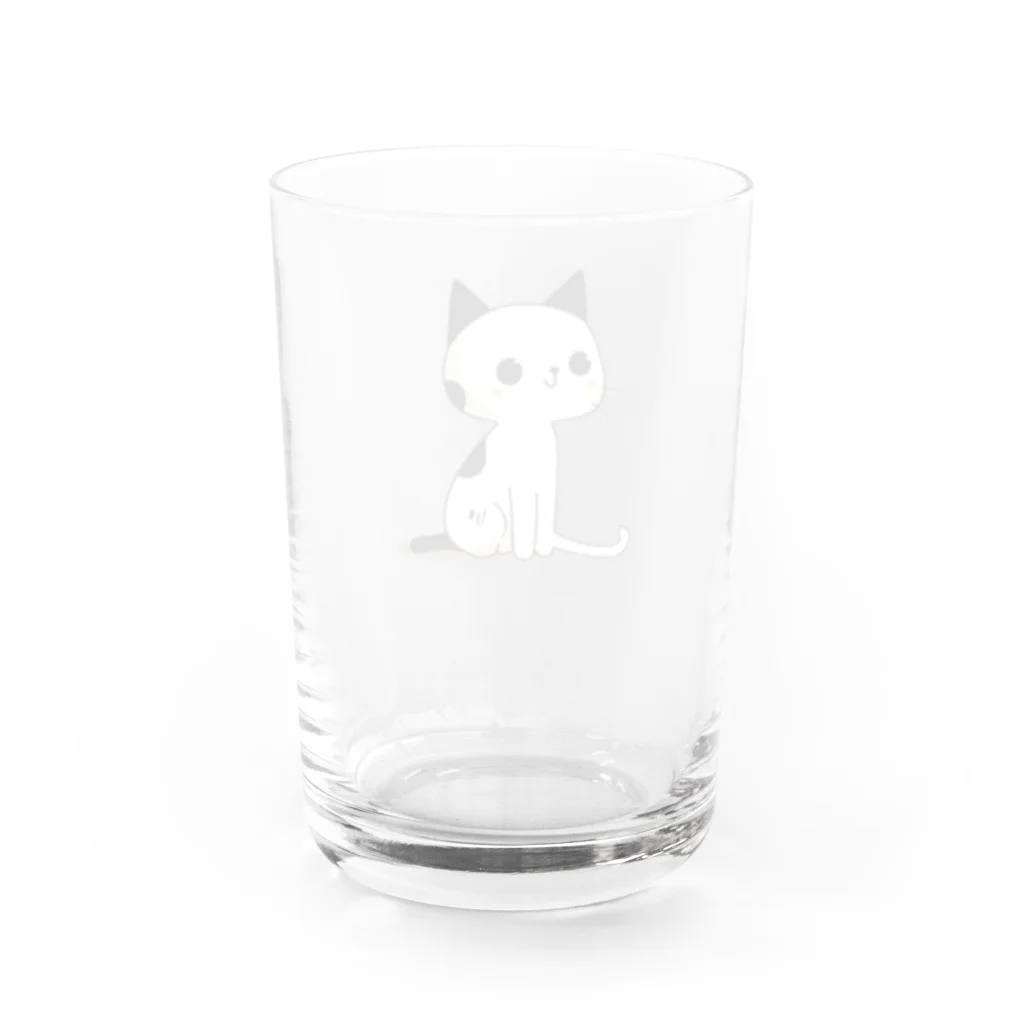 猫グッズ専門店トトまるのトトまる Water Glass :back