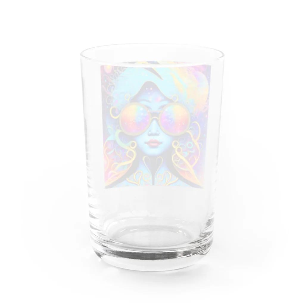 akipoyoのミラ💛 Water Glass :back