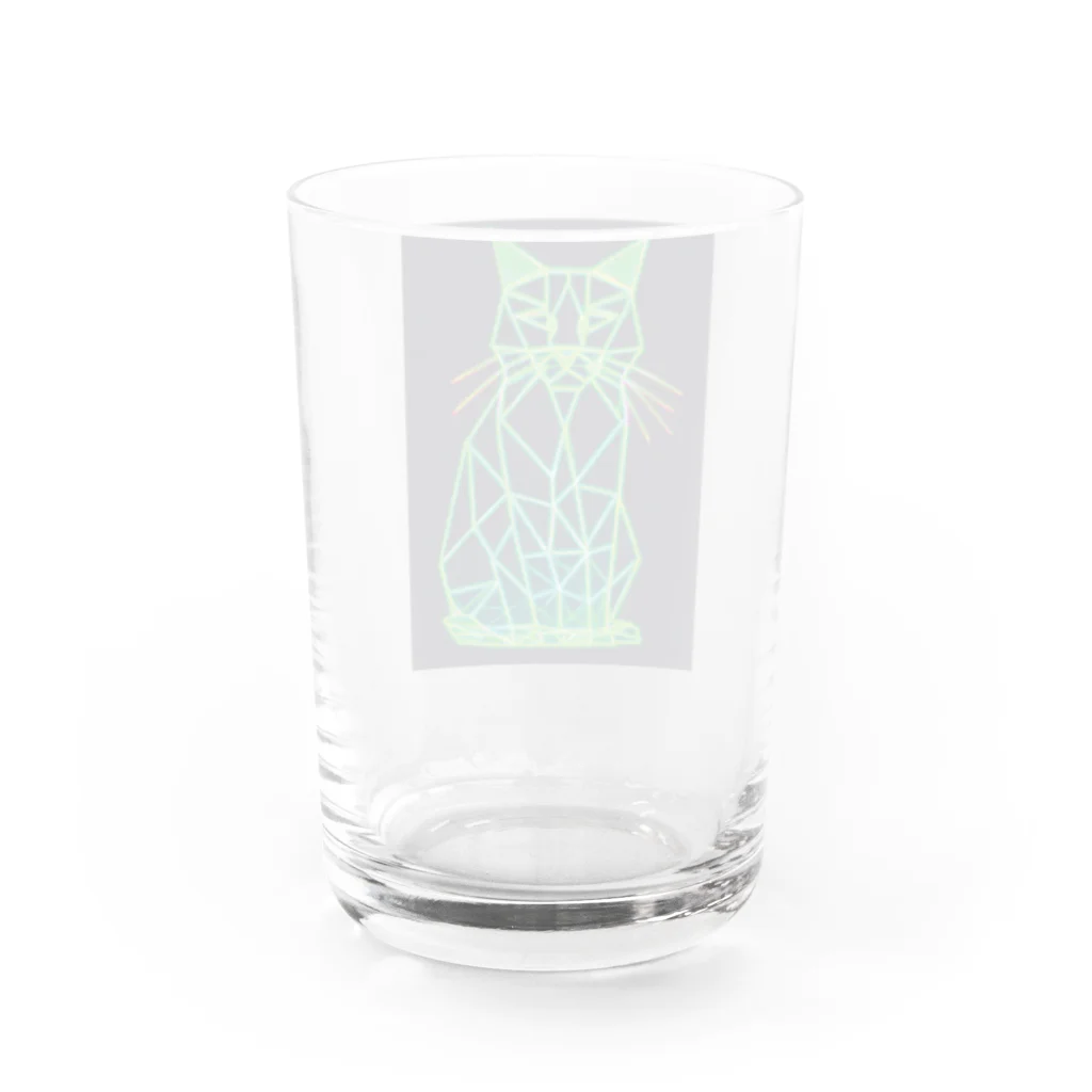 designinglab-itemsのMyaoneon（ミャオネオン） ネオ大将 Water Glass :back