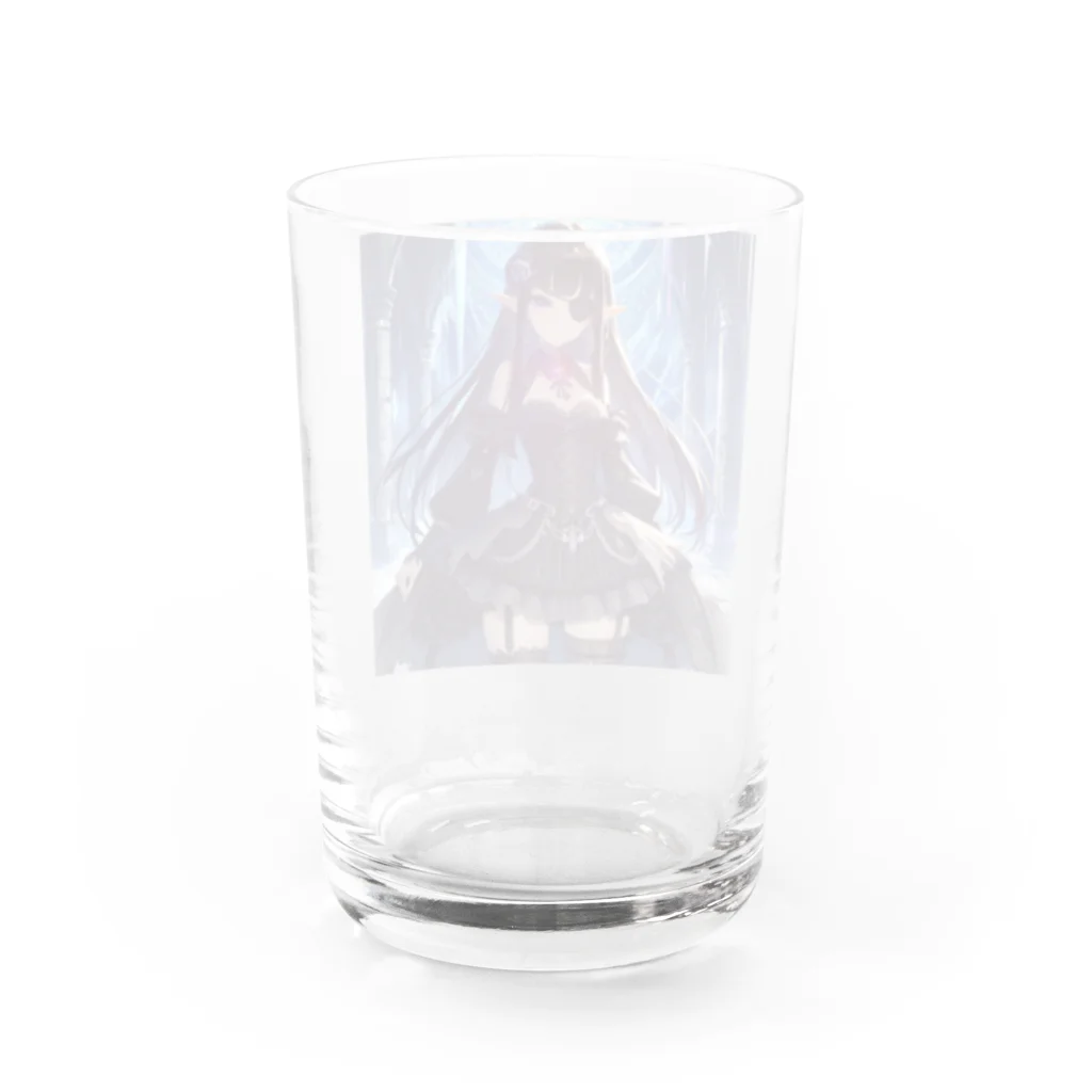 静寂工房の音のセレスティア・ムーンシェード Water Glass :back