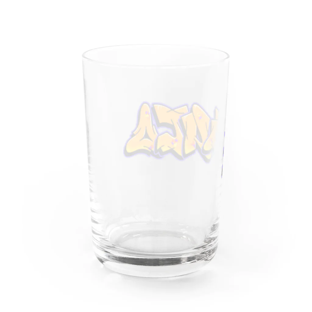 グラフィックのゆう Water Glass :back