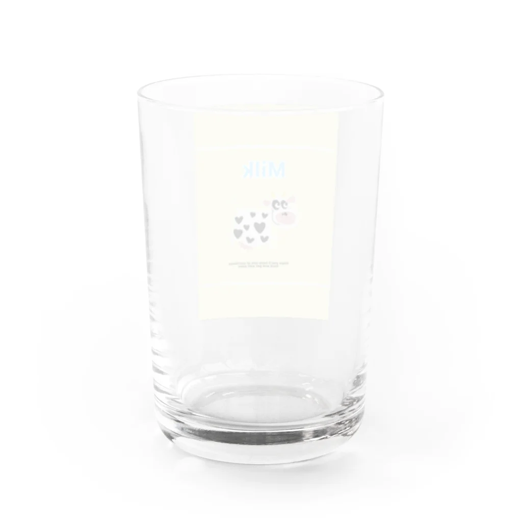 cotsubushopのうしくん Water Glass :back