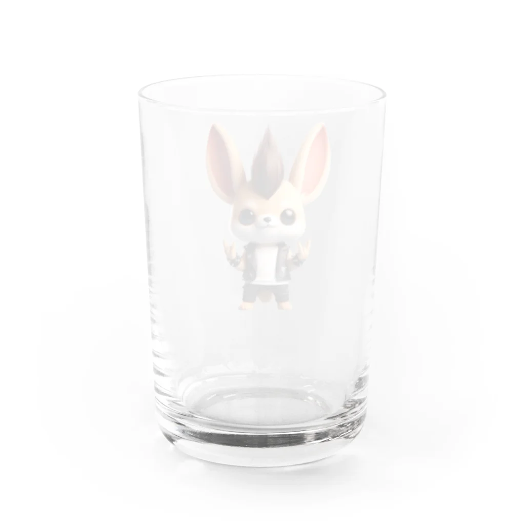 riotriffs_punksのウサギロック Water Glass :back