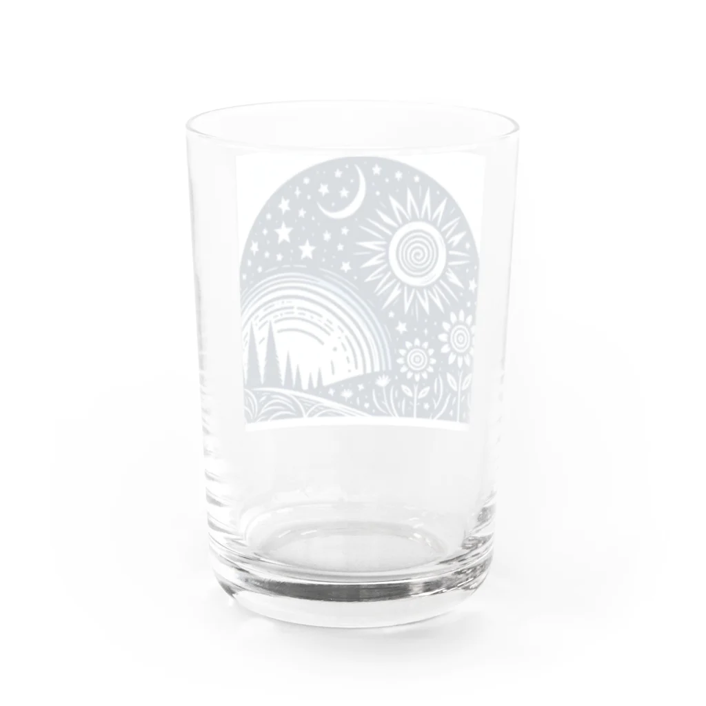 KAKOの真夏の夜 Water Glass :back