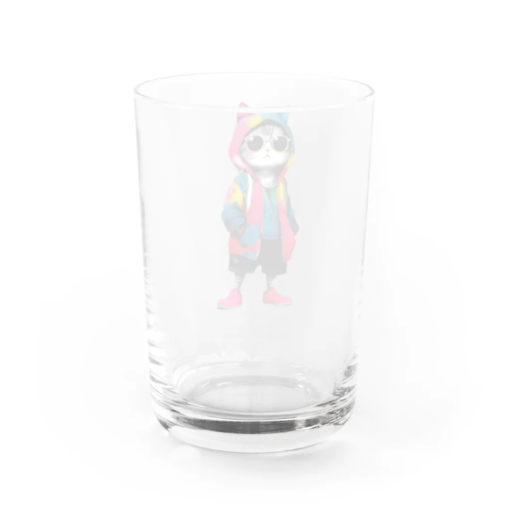 GRAFFITYのcat-man-2 Water Glass :back