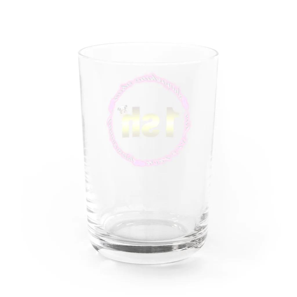 Airi11の周年グッズ Water Glass :back