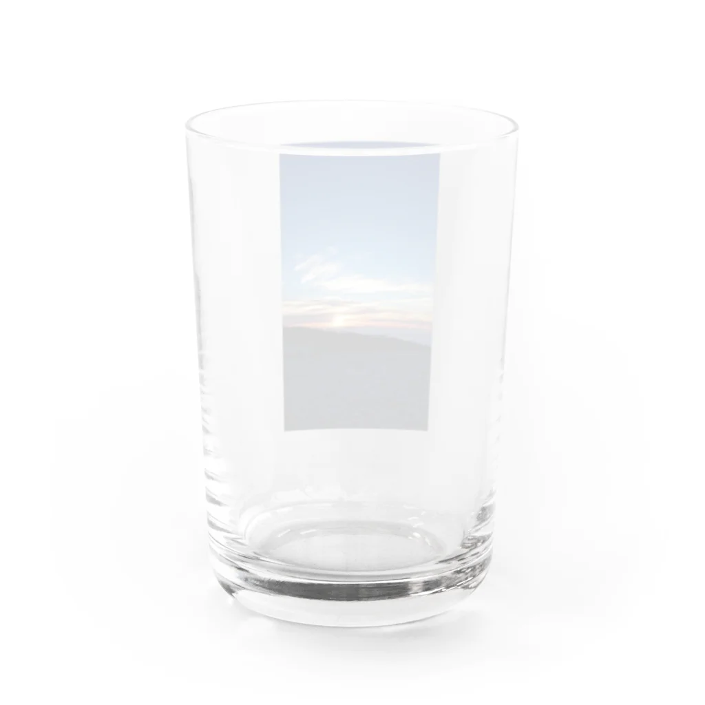 kabasの初雪 Water Glass :back