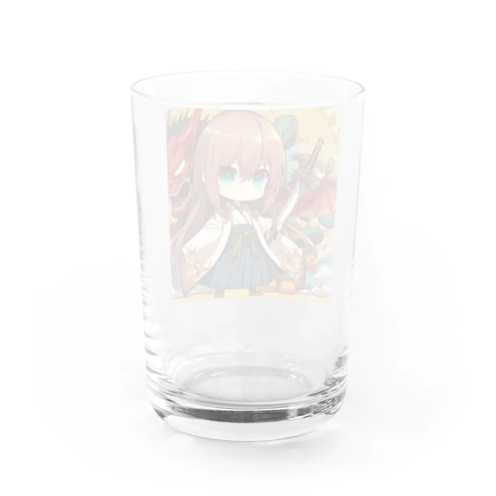 klkの武士 Water Glass :back