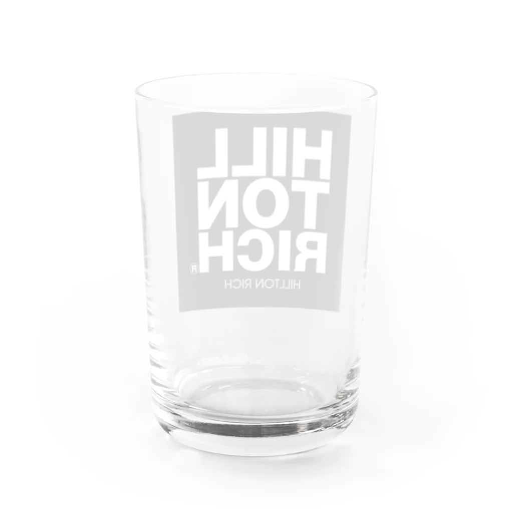 HILLTONRICHのHIRRTON RICH 公式アイテム Water Glass :back