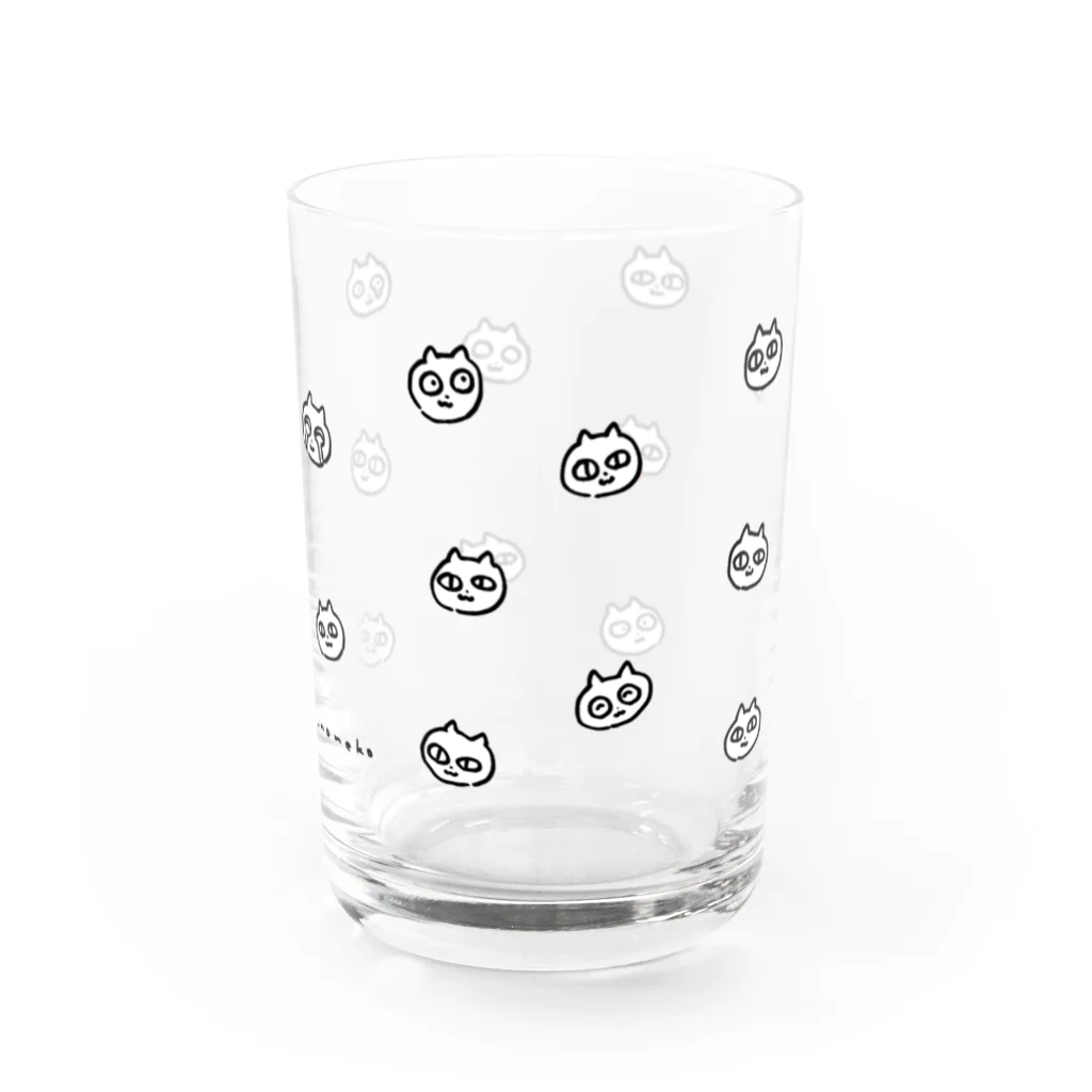 うのねこshopのうのねこ蝶ネクタイ B Water Glass :back