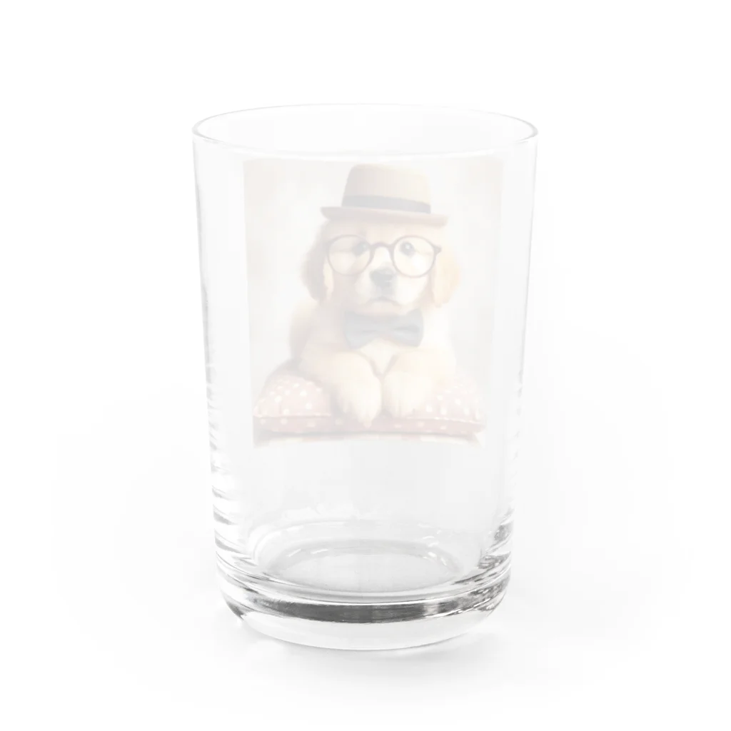 かわうそのめがねいっぬくん Water Glass :back