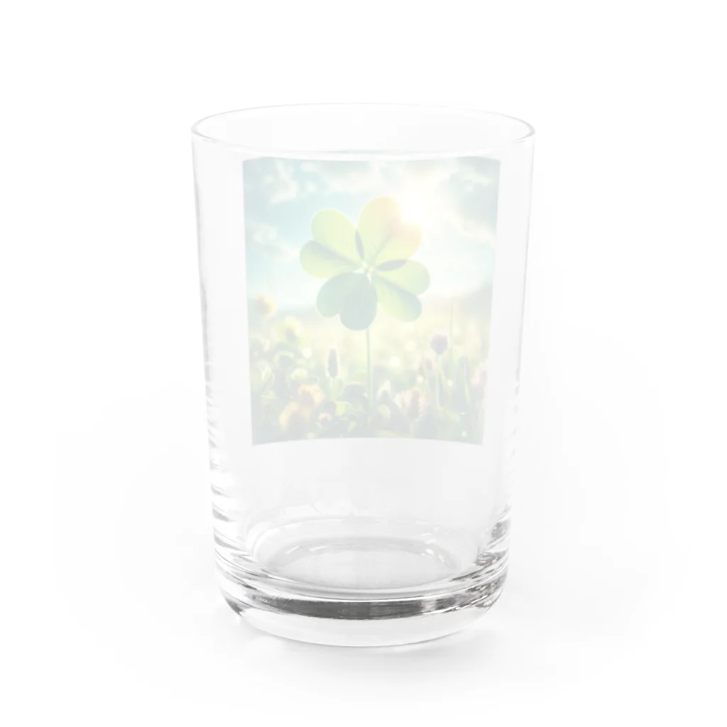 Qten369の幸運体質になろう Water Glass :back