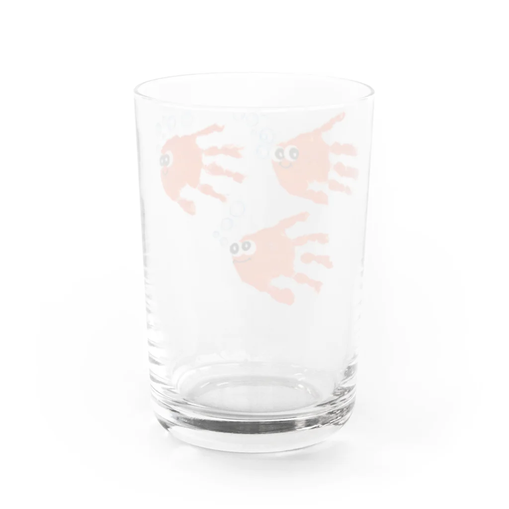 abcdefghijk123の手形シリーズ Water Glass :back