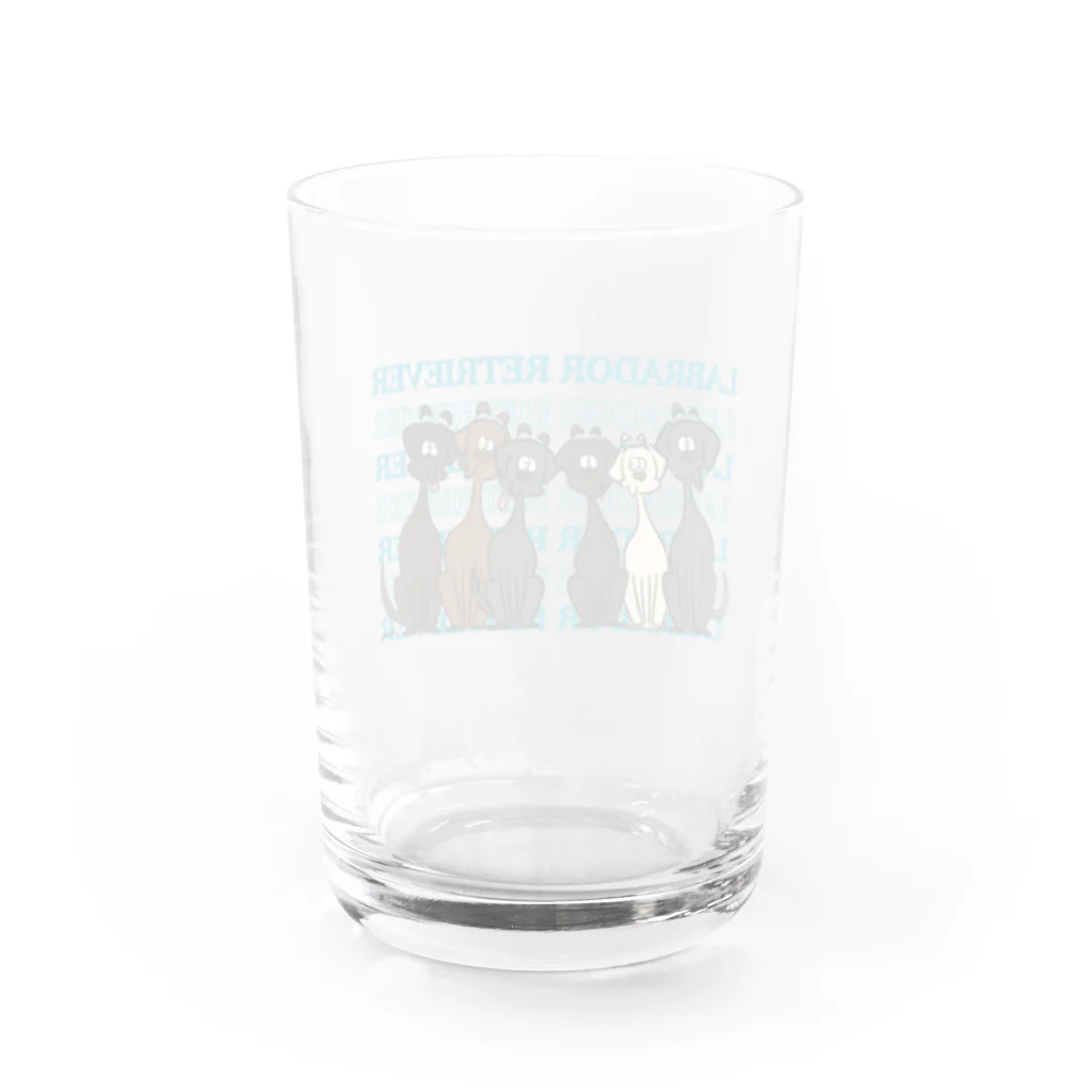 Mii.のLABRADOR RETREVER Water Glass :back