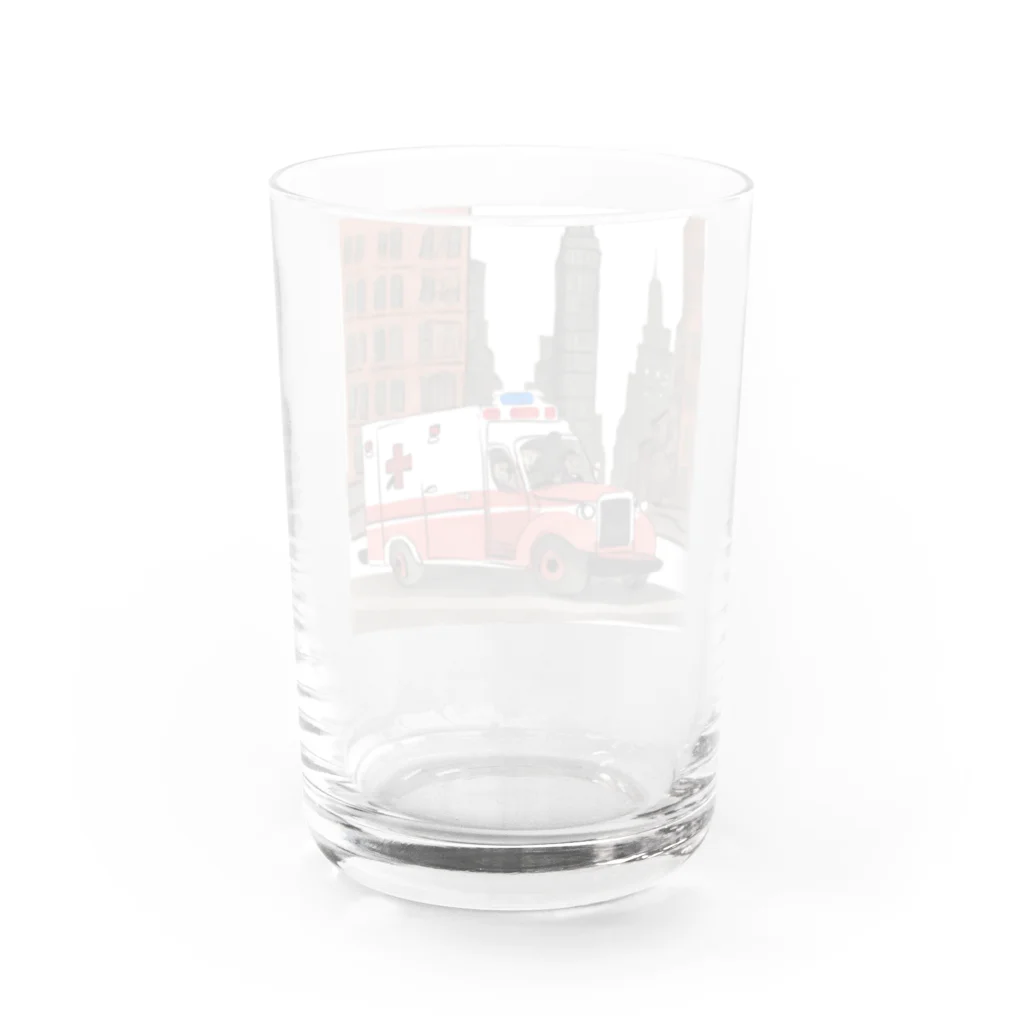 Koutan landの中世の救急隊員 Water Glass :back