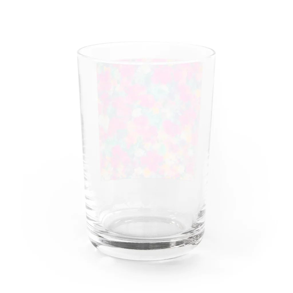 tleflower のFlower Water Glass :back